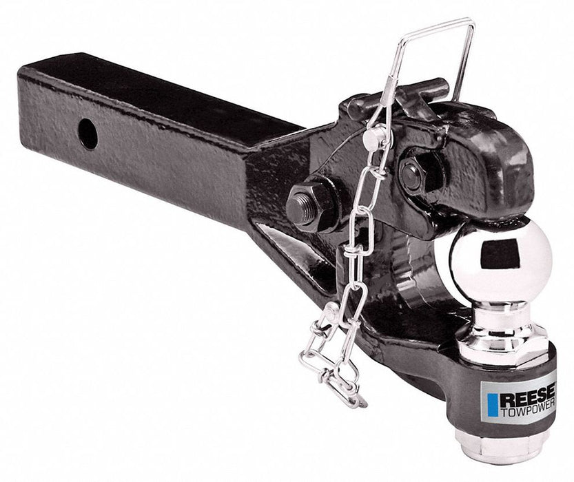 Ball Mount w/ Pintle Hook Steel 15.5 in