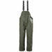 Rain Bib Overall Unrated Green 5XL