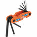Hex Key Set Compact Folding Metric 8-Key