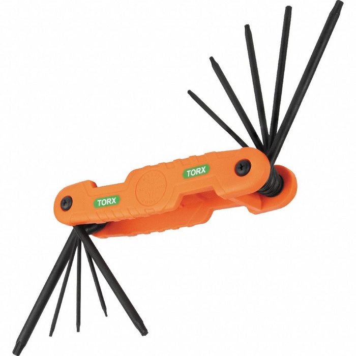 Hex Key Set Pro Folding Torx 10-Key