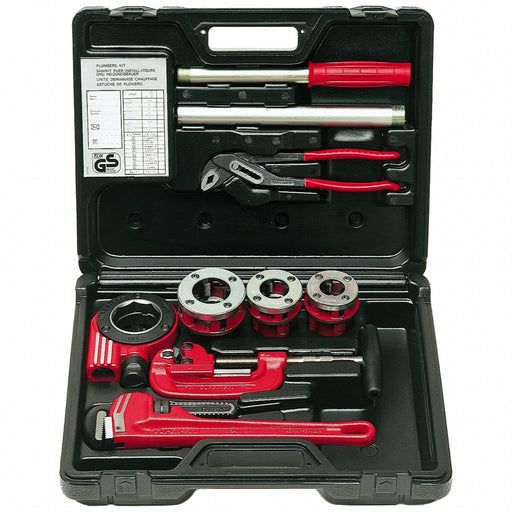 Ratchet Pipe Threader Kit 1/2 to 1 