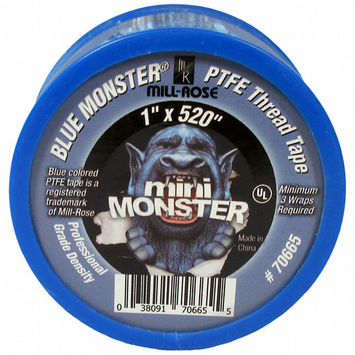 Thread Sealant Tape 1 in Blue 520 in