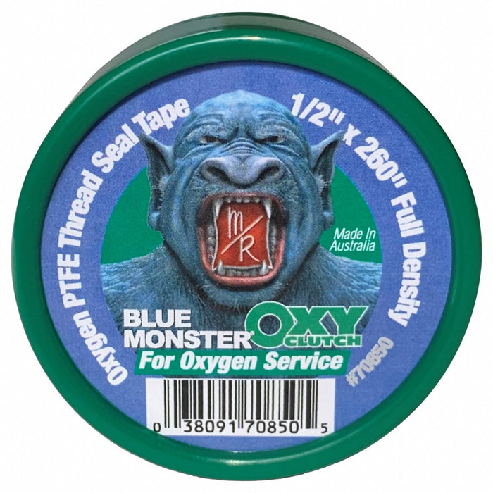 Medical Grade Oxygen PTFE Tape 1/2 W
