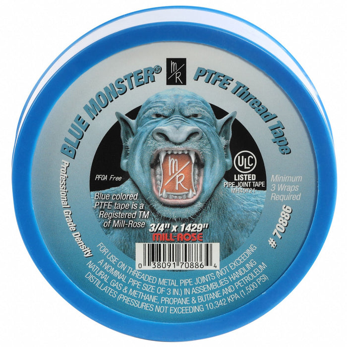 Thread Sealant Tape 3/4 in Blue 1 429 in