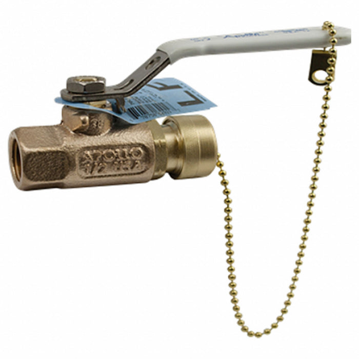 Manual 2-Way Ball Valve NPT Bronze