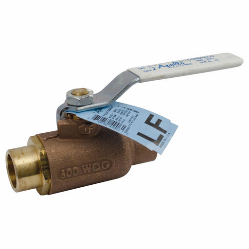 Manual 2-Way Ball Valve Sweat Bronze