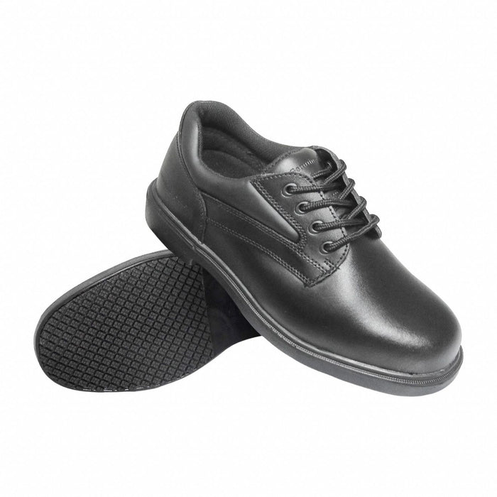 J0101 Oxford Shoe Black Men s 14 W PR