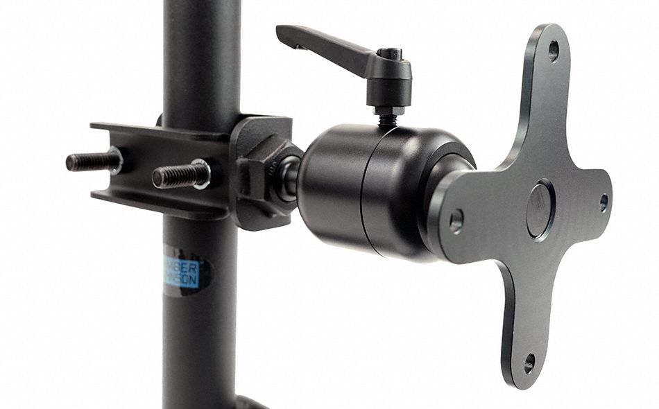 Device Mount Black 6 1/4 D