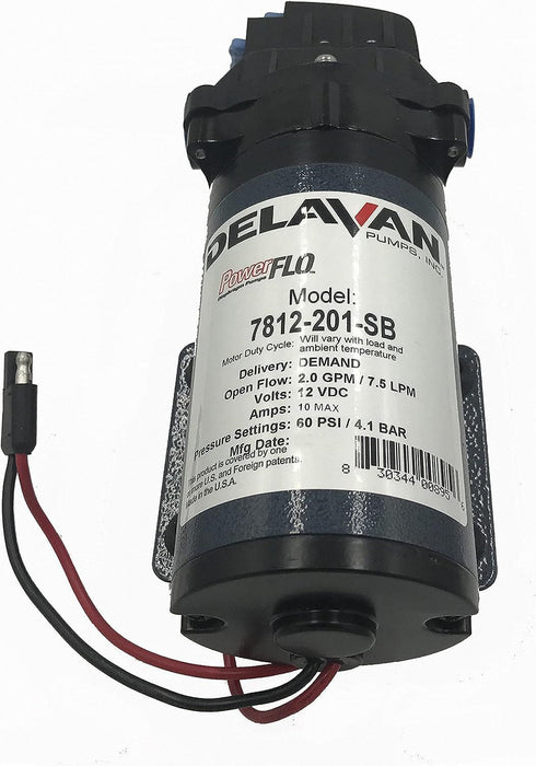 Diaphragm Pump PolyP 3Cmb 2gpm 60psi