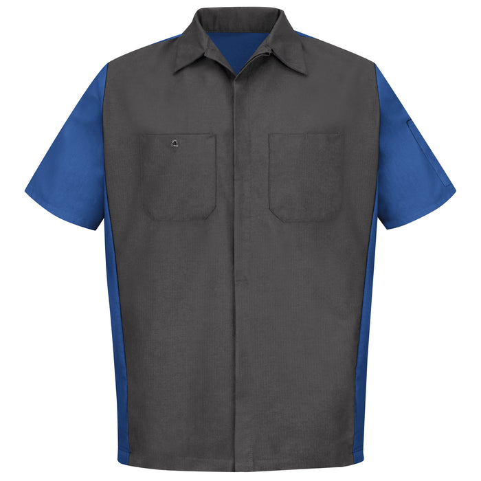 Men's Short Sleeve Two-Tone Crew Shirt