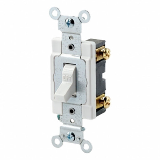 Wall Switch White 20 A Single Pole 2 hp