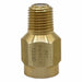 Snubber Porus Metal Brass 1/4 NPT Ma