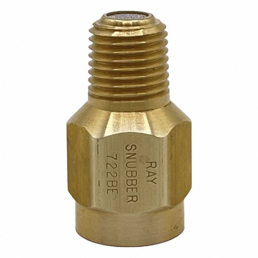 Snubber Porus Metal Brass 1/4 NPT Ma