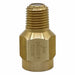 Snubber Porus Metal Brass 1/4 NPT Ma