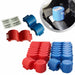 A/C Security Caps 6 in O.D. Plastic