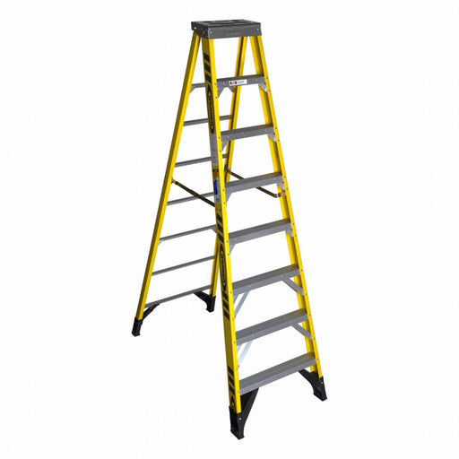 Stepladder Fiberglass 10 ft H 375 lb Cap