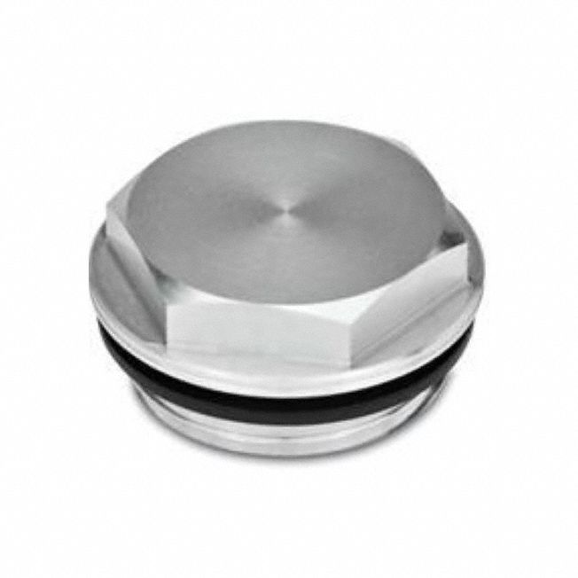 GN741-60-G1-1/2-OS-1 PLUG ALUMINUM PLAIN