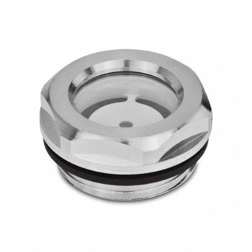 Sight Glass Aluminum 23 mm Hex Thick