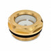 Sight Glass Brass 20 mm Hex Thick