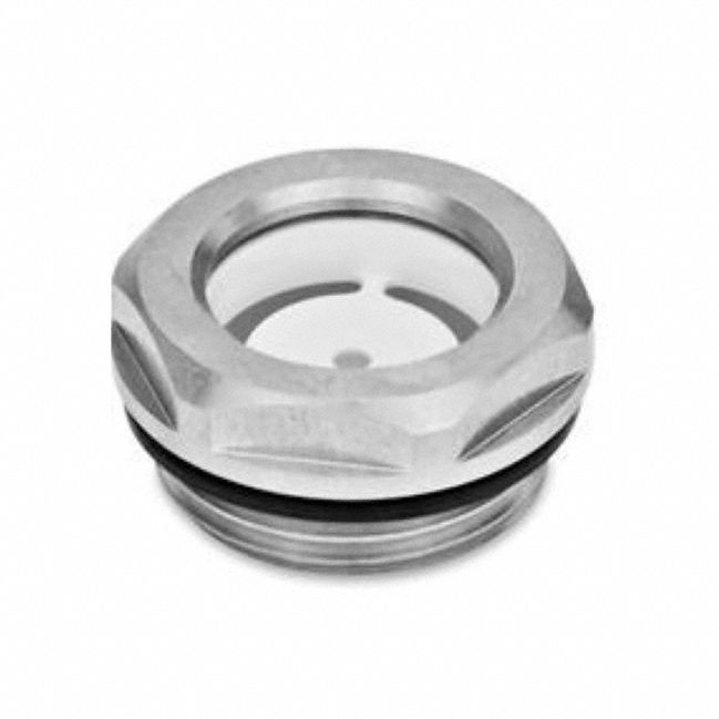 Sight Glass SS 36 mm Hex Thick