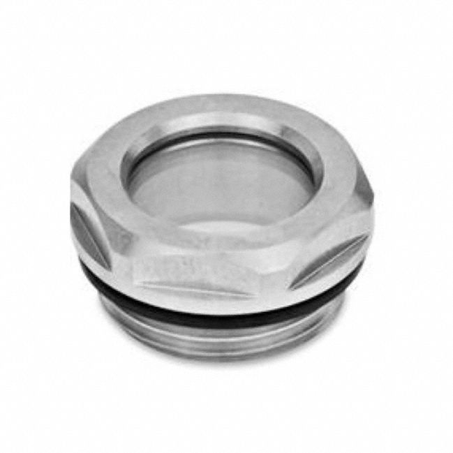 Sight Glass SS 20 mm Hex Thick