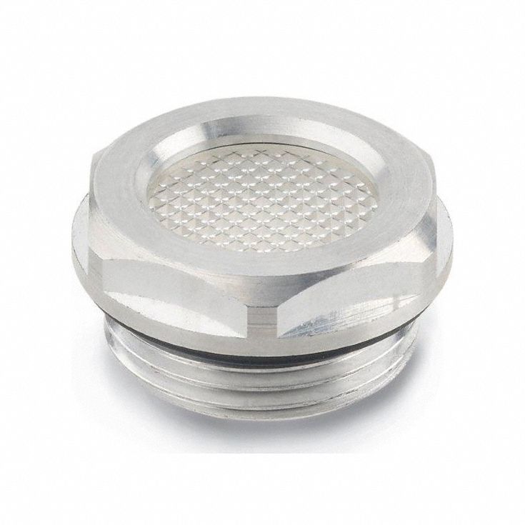 Sight Glass Aluminum 36 mm Hex Thick