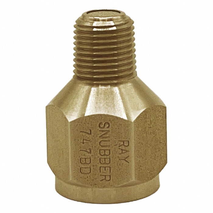 Snubber Porus Metal Brass 1/8 NPT Ma