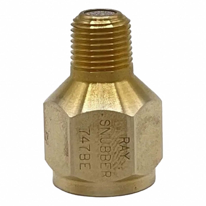 Snubber Porus Metal Brass 1/8 NPT Ma