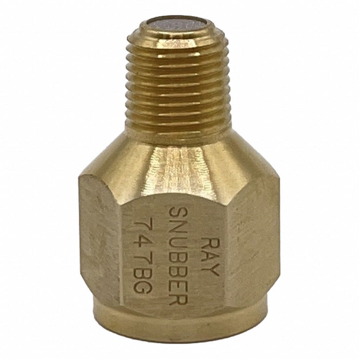 Snubber Porus Metal Brass 1/8 NPT Ma