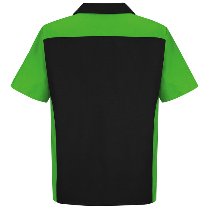 Men's Short Sleeve Two-Tone Crew Shirt