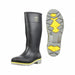 D0345 Rubber Boot Men s 11 Knee Black PR
