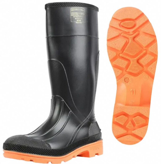 E1715 Rubber Boot Men s 7 Knee Black PR