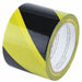 Floor Tape Black/Yellow 3 inx54 ft Roll