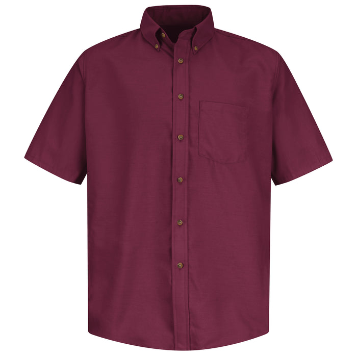 Men's Short Sleeve Poplin Dress Shirt