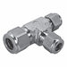 Tee SS Tube 1/2  Tube 1/4  Tube 1/2 