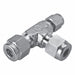 Tee SS Tube 3/8  Tube 1/4  Tube 3/8 