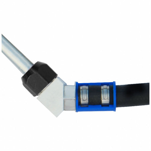 Connector 45deg 3/4 in Tube to #12 Hose