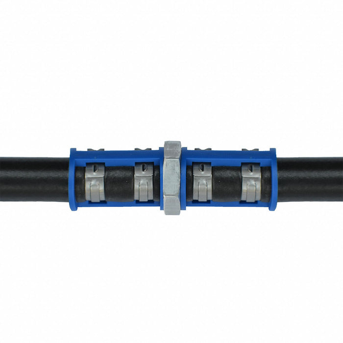 Straight A/C Hose Connector - #6 to #6