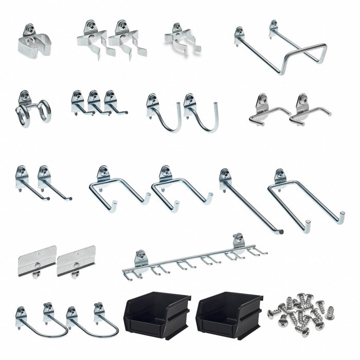 Hooks And Hanging Bins 6 inx10 inx6 in