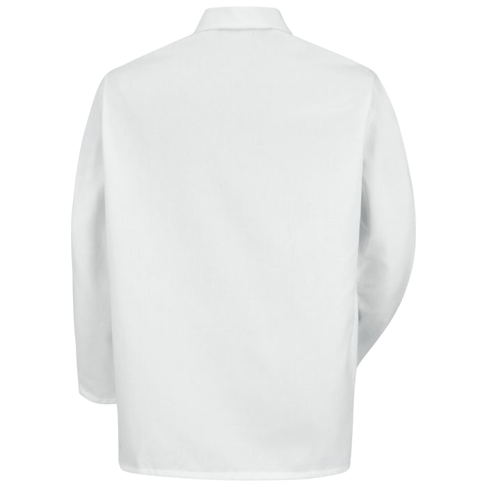 Gripper-Front Short Butcher Coat