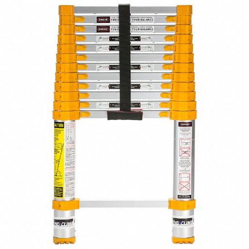 Telescoping Ladder Extended 12 ft 6 H