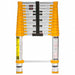 Telescoping Ladder Extended 12 ft 6 H