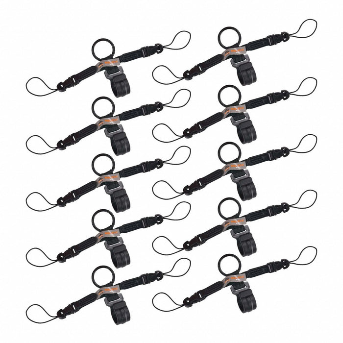 Barcode Scanner Lanyard Black PK10