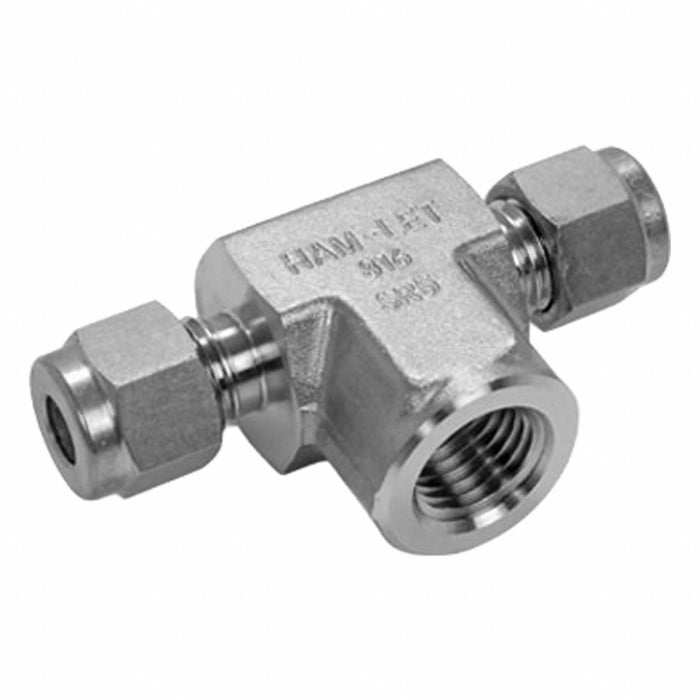 Tee SS Tube 3/4  Tube 3/4  FNPT 3/4 