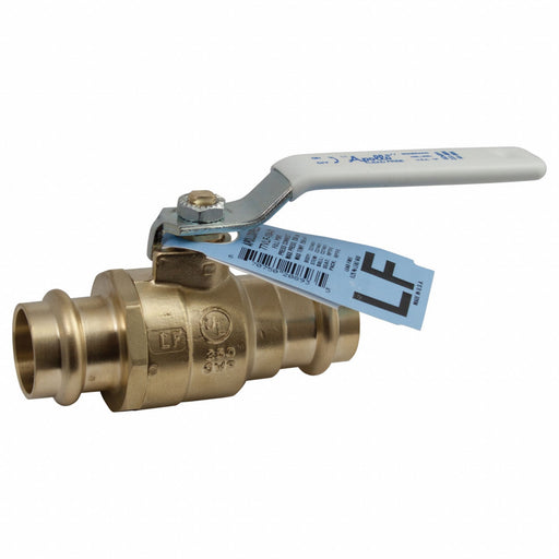 Manual 2-Way Ball Valve Press Brass