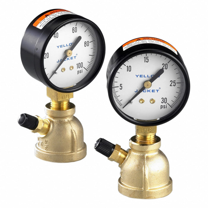 Gas Pressure Test Kit 7 in Case D.