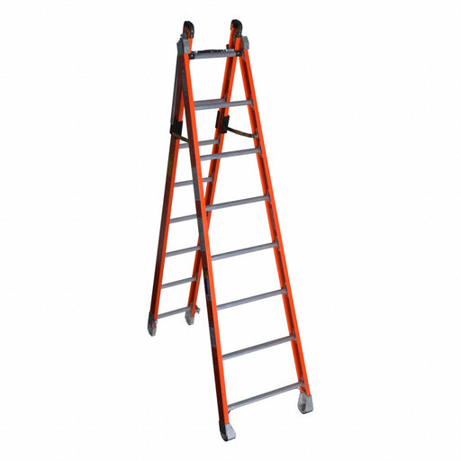 Combination Ladder 8 ft IAA Fiberglass