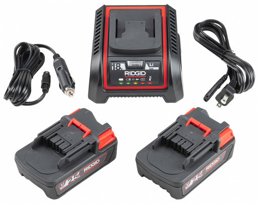 Battery and Charger Kit 2.5 Ah Li-Ion