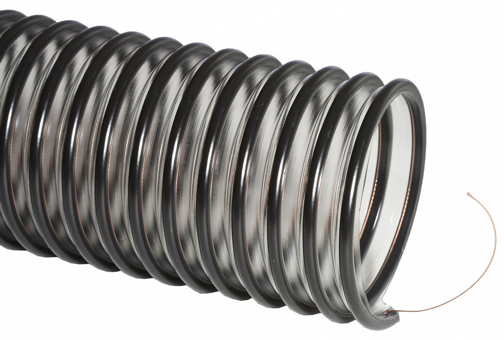 Ducting Hose 25 ft L Clear