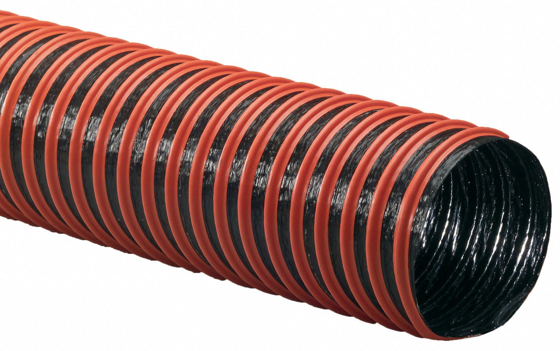 Ducting Hose 25 ft L Black
